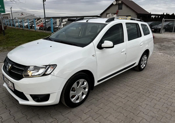 Dacia Logan cena 17900 przebieg: 130000, rok produkcji 2014 z Biały Bór małe 407